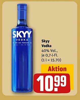 Skyy Vodka 0,7 l Flasche