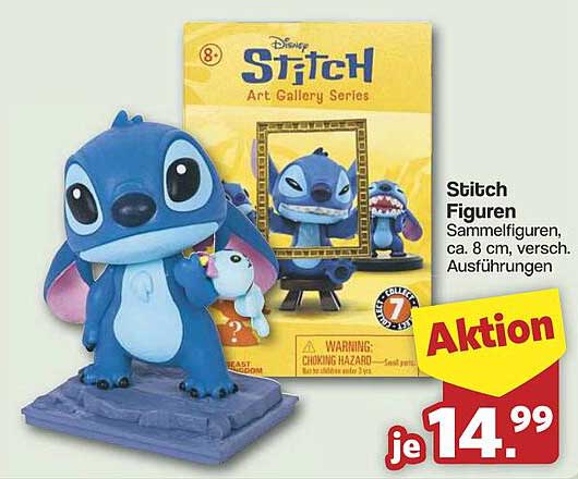 Stitch Figuren Sammelfiguren, ca. 8 cm, versch. Ausführungen