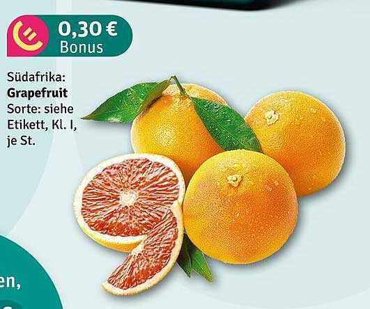 Südafrika Grapefruit, je St.