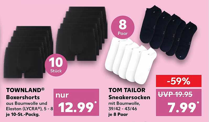 TOM TAILOR Sneaker-Socken 8 Paar – nur 7,99 €!