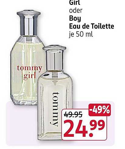 Tommy Girl oder Tommy Boy Eau de Toilette 50 ml - zum Sonderpreis!