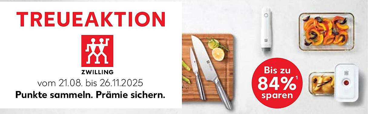 TREUEAKTION ZWILLING vom 21.08. bis 26.11.2025