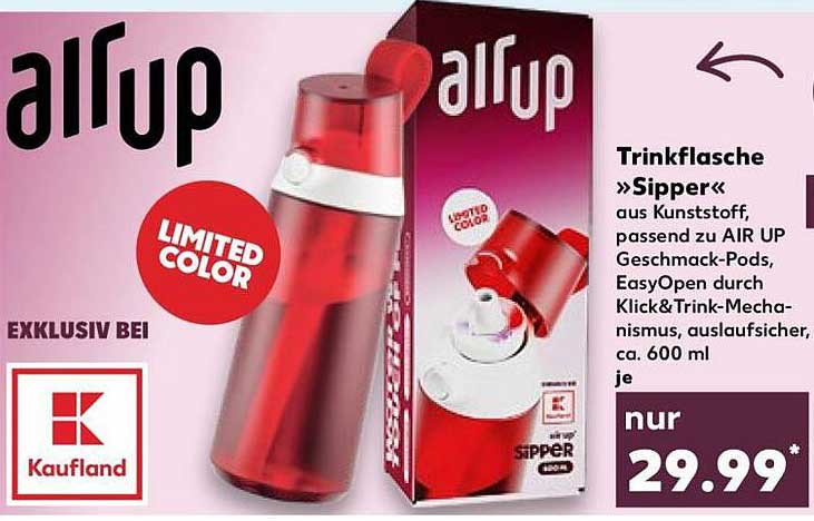 Trinkflasche »Sipper« aus Kunststoff