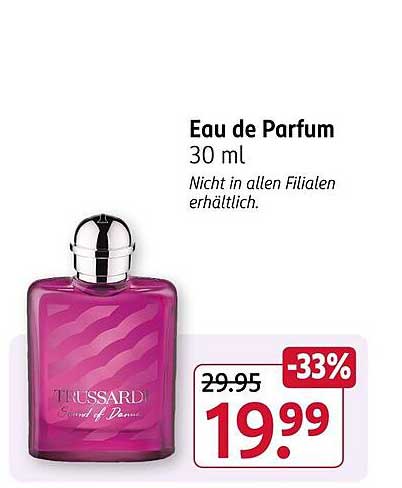 Trussardi Eau de Parfum 30 ml - 33% Rabatt
