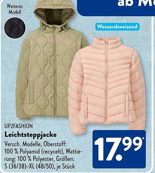 UP2FASHION Leichtsteppjacke
