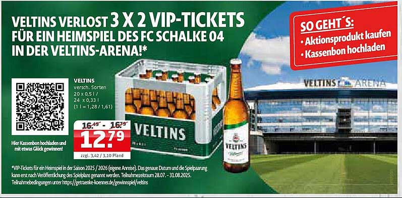 Veltins: 24 x 0,33 l Flaschen – Ein Genuss für jeden Anlass