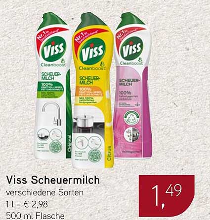 Viss Scheuermilch - verschiedene Sorten