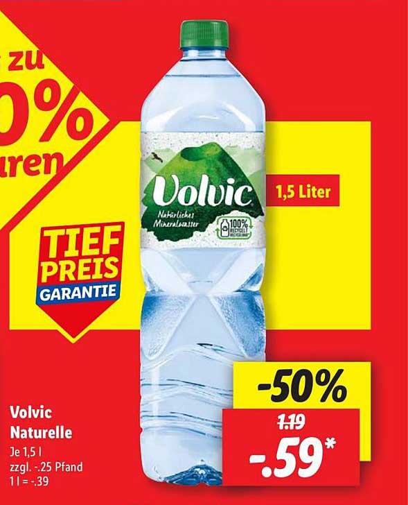 Volvic Naturelle 1,5 Liter