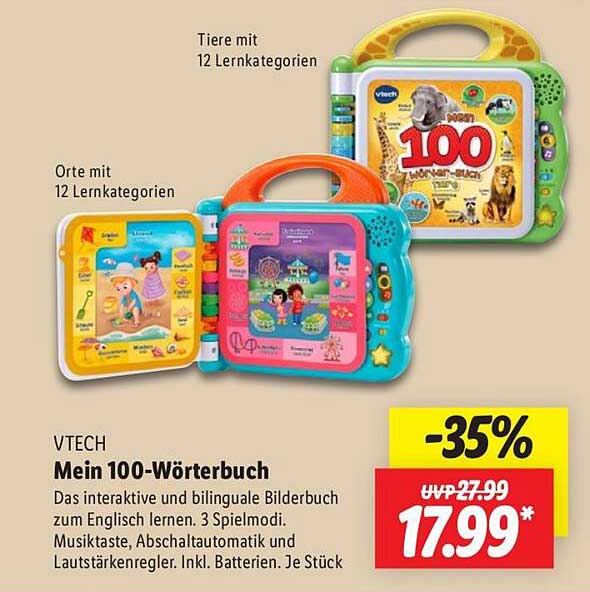 VTECH Mein 100-Wörterbuch