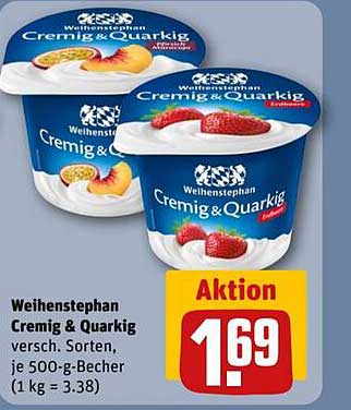 Weihenstephan Cremig & Quarkig, 500 g Becher