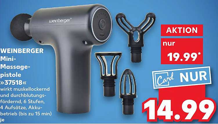 WEINBERGER Mini-Massagepistole »37518«