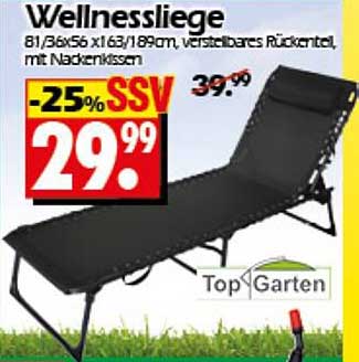Wellnessliege - TopGarten