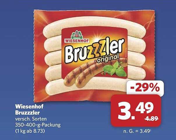 Wiesenhof Bruzzzler verschiedene Sorten 350-400 g