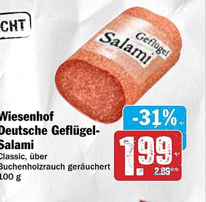Wiesenhof Deutsche Geflügel-Salami