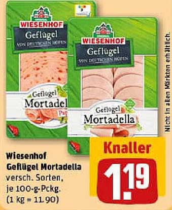 Wiesenhof Geflügel Mortadella