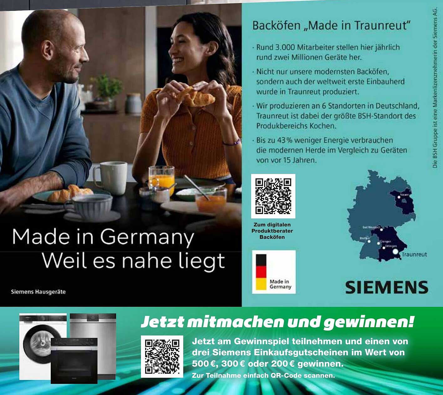 Backöfen 'Made in Traunreut'