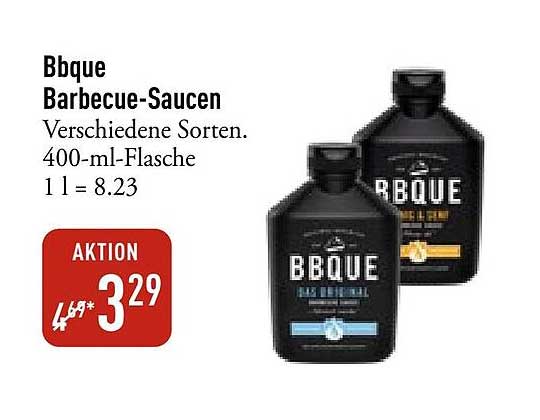 Bbque Barbecue-Saucen - Verschiedene Sorten
