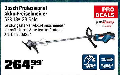 Bosch Professional Akku-Freischneider GFR 18V-23 Solo