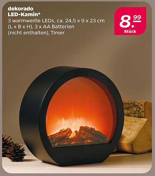 dekorado LED-Kamin*