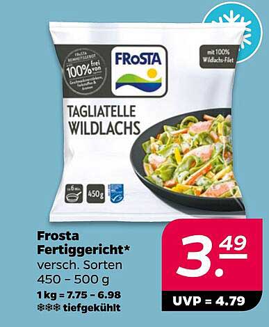Frosta Fertiggericht Tagilatelle Wildlachs 450 g