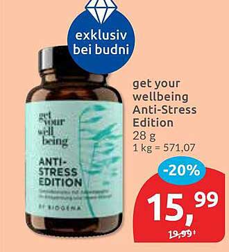 get your wellbeing Anti-Stress Edition