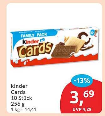 kinder Cards Family Pack – 10 Stück