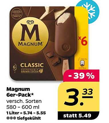 Magnum 6er-Pack - Verschiedene Sorten