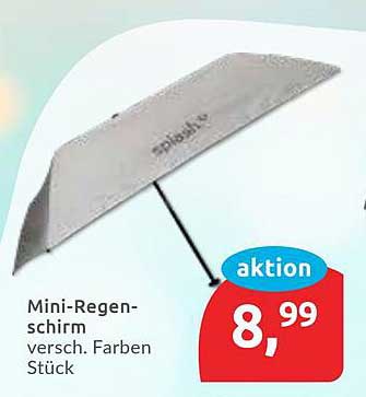 Mini-Regenschirm - verschiedene Farben