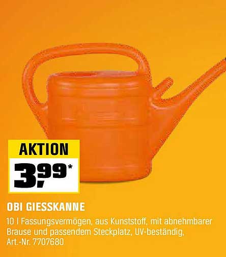 OBI Gießkanne