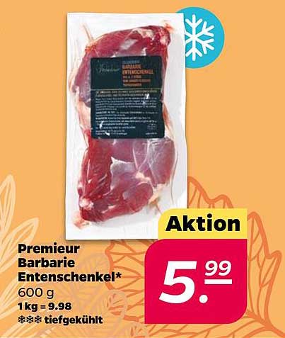 Premieur Barbarie Entenschenkel 600 g