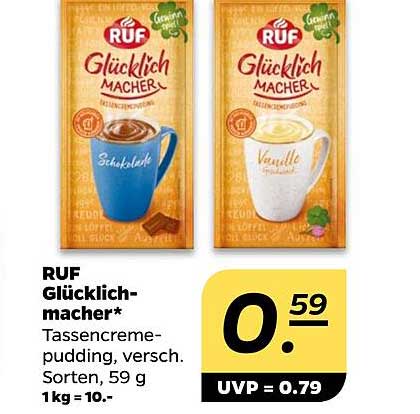 RUF Glücklichmacher – Tassendessert für genussvolle Momente