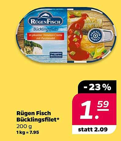 Rügen Fisch Büklingsfilet 200 g