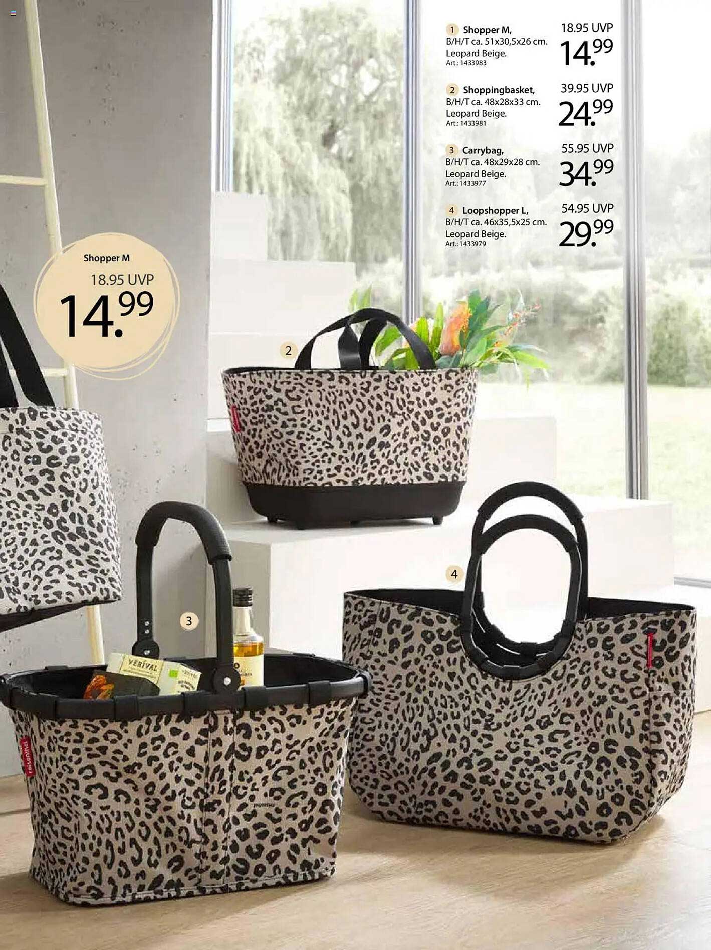 Shopper M im Leoparden-Design