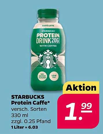 STARBUCKS Protein Caffe 330 ml