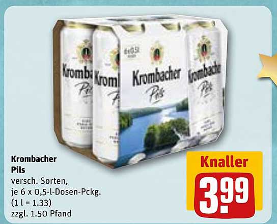 Spannende Rewe Krombacher Angebot Bilder