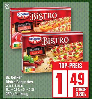 Dr. Oetker Bistro Baguettes