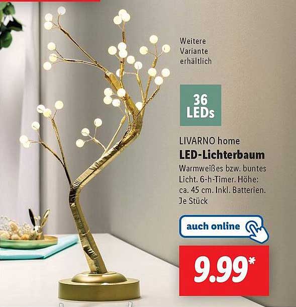 Erstaunlich Led Lichterbaum Lidl Ebenbild