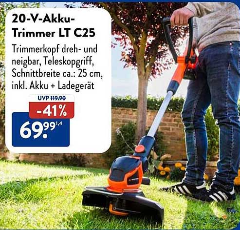20-V-Akku-Trimmer LT C25