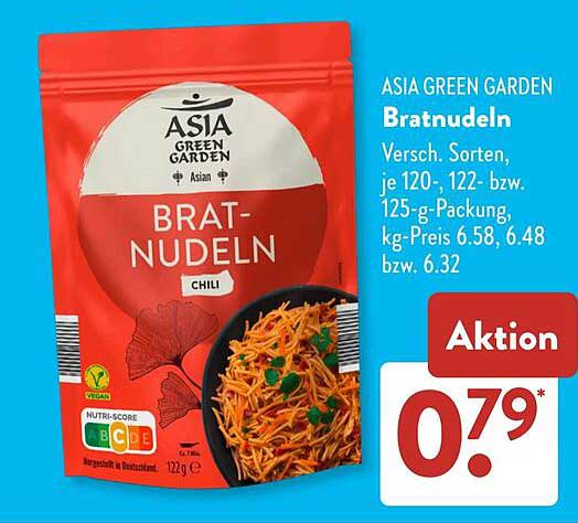 ASIA GREEN GARDEN Bratnudeln