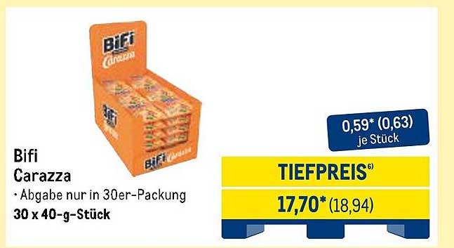 Bifi Carazza 30er-Packung