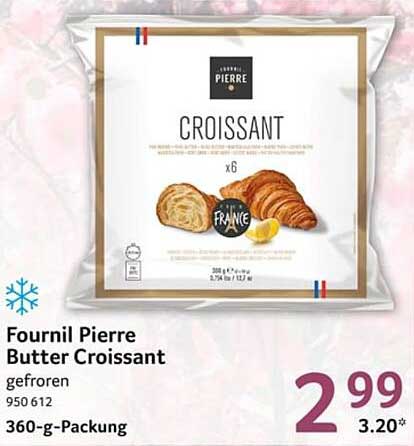 Fournil Pierre Butter Croissant 360-g-Packung