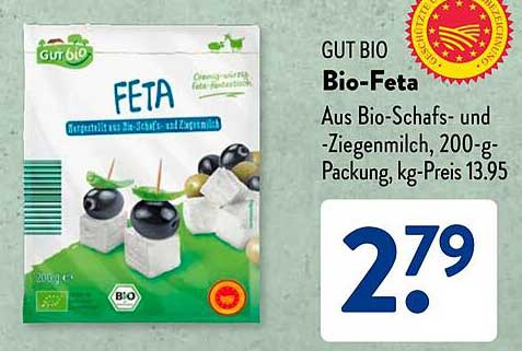 GUT BIO Bio-Feta, 200-g-Packung