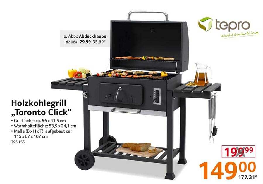 Holzkohlegrill „Toronto Click“