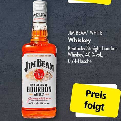 Jim Beam® White Whiskey 0,7 l