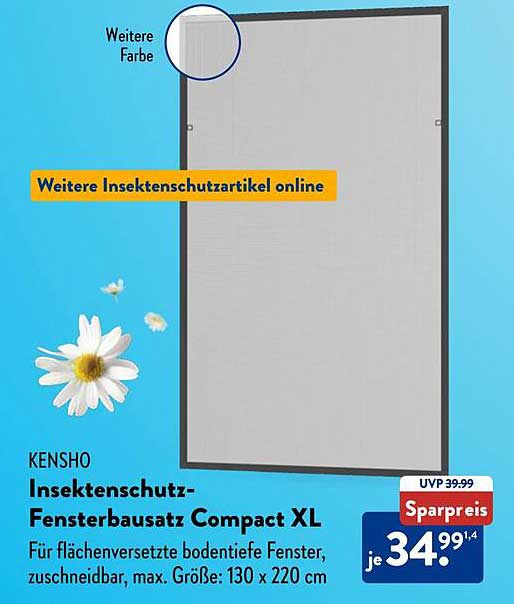 Kensho Insektenschutz-Fensterbausatz Compact XL
