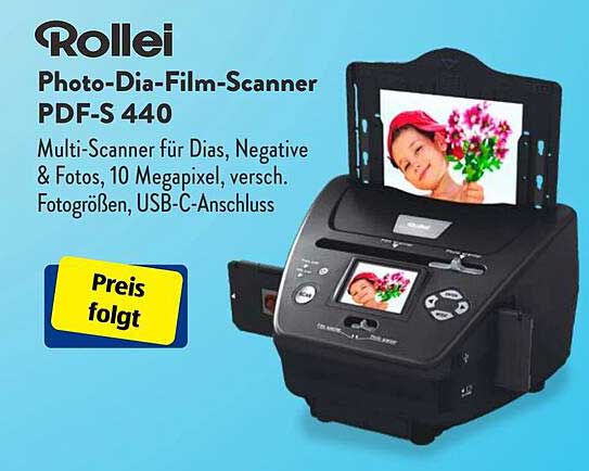 Rollei Photo-Dia-Film-Scanner PDF-S 440