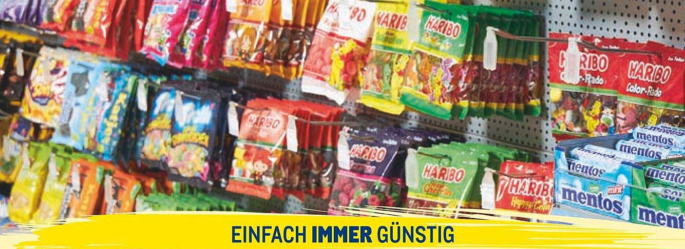 Süßigkeiten-Mix von HARIBO und Mentos zum Sonderpreis