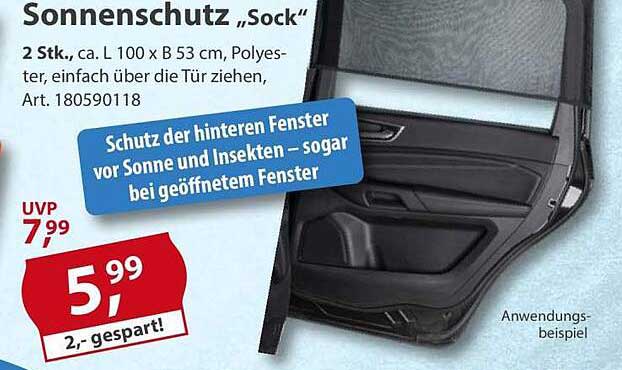 Sonnenschutz „Sock“