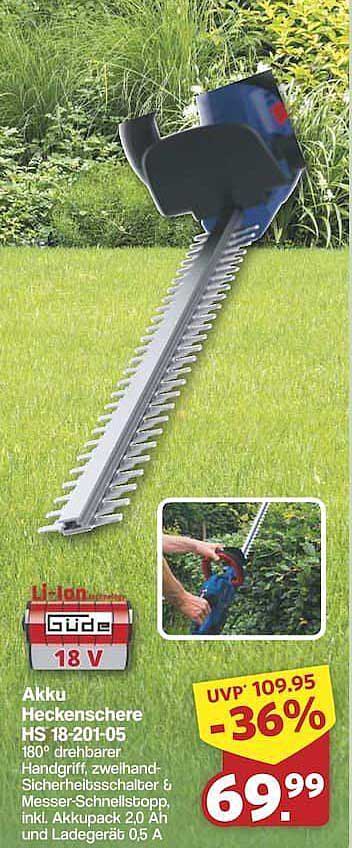 Akku Heckenschere HS 18 201-05