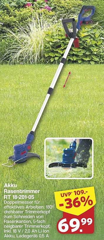 Akku-Rasentrimmer RT 18-201-05